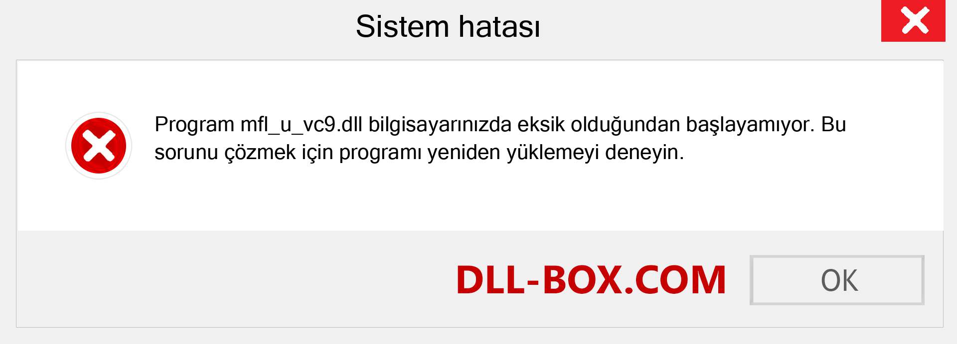 mfl_u_vc9.dll dosyası eksik mi? Windows 7, 8, 10 için İndirin - Windows'ta mfl_u_vc9 dll Eksik Hatasını Düzeltin, fotoğraflar, resimler